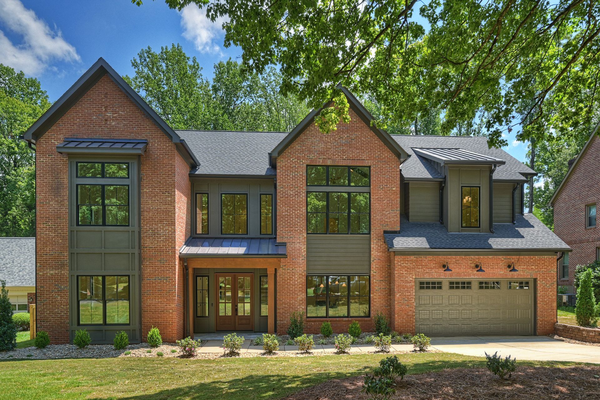 Modern home exterior