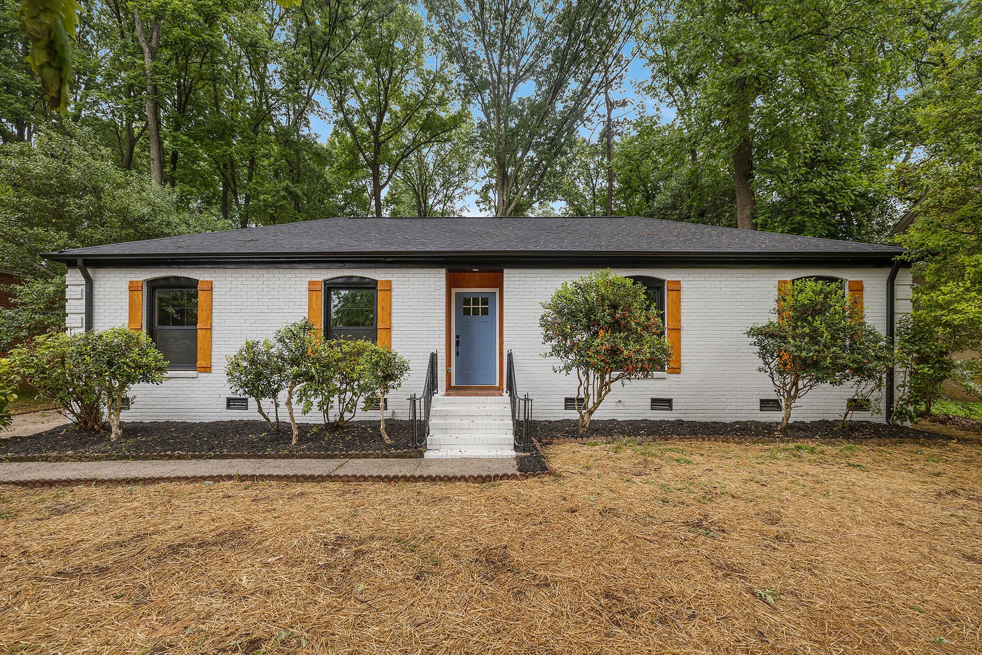 Custom home exterior