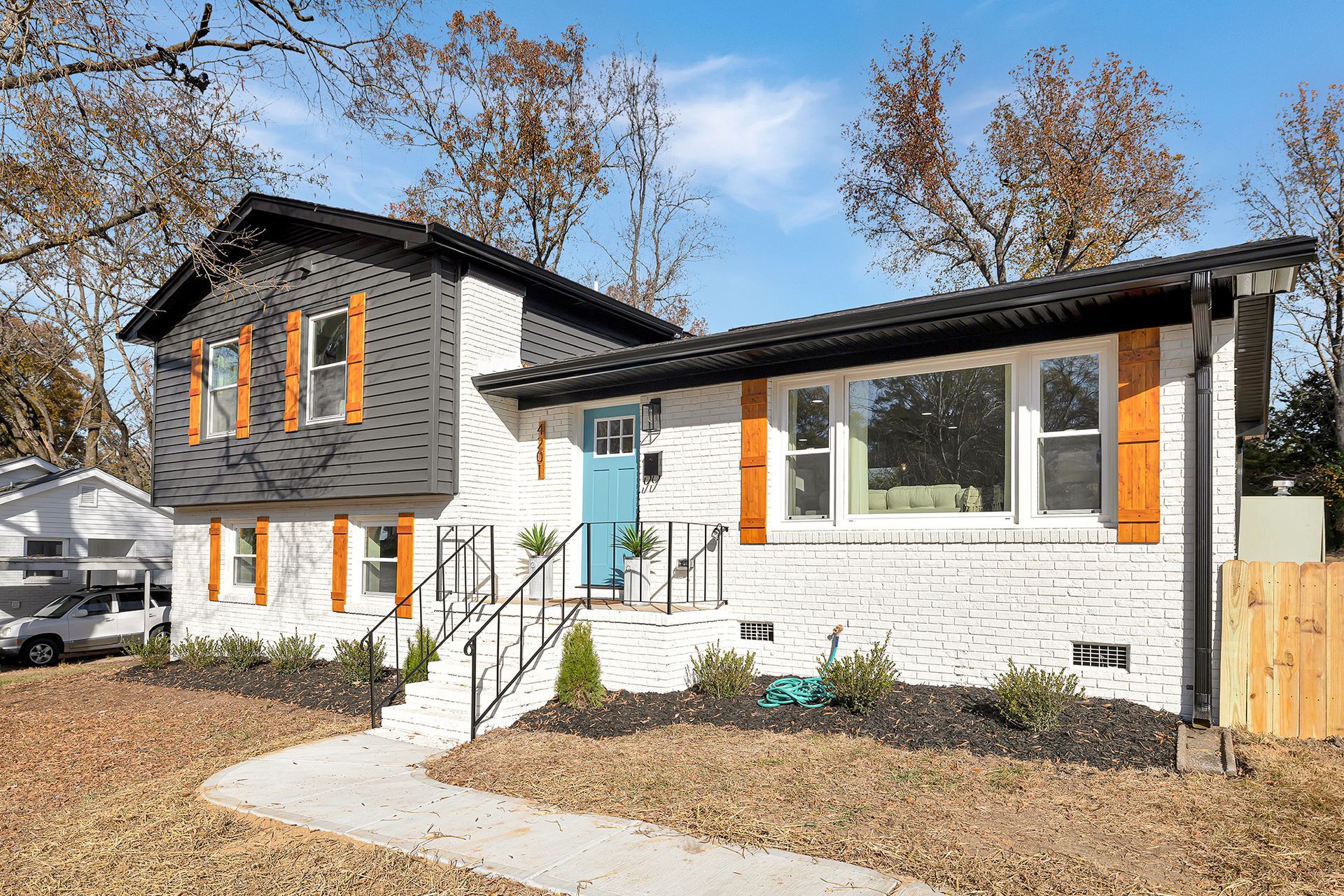 Custom home exterior